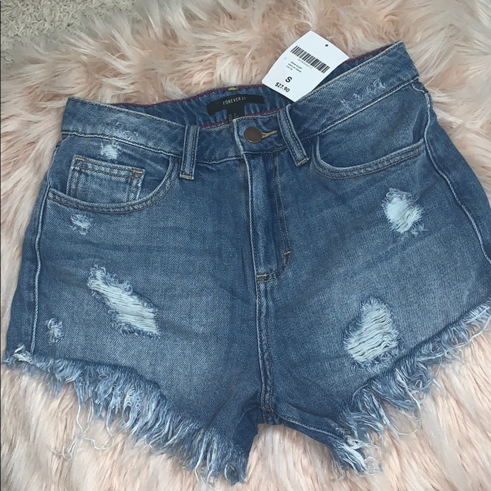 NWT denim shorts